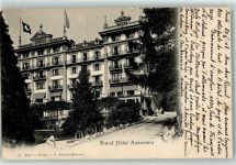 6443 Morschach 1908 - Grand Hotel Axenstein