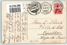 6906 Castagnola-Cassarate 1910 Gebrauchsspuren Hotel Pension Villa Moritz Oldtimer