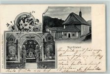 6410 Rigi Klösterli 1903 - Kapelle