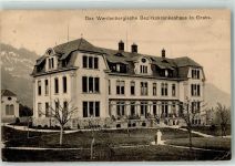 9472 Grabs 1918 Gebrauchsspuren Das Werdenbergische Bezirkskrankenhaus Militärpost Kaserne Frauenfeld