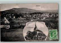 4125 Riehen - St. Chrischona Ortsansicht Nachporto Stempel