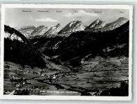 9655 Stein SG - Toggenburg mit Churfirsten Hinterruck Scheibenstoll Zustoll Brisi Frümsel Selun