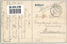 9657 Unterwasser Foto AK Feldpost Militärsache