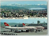 8302 Kloten - Flughafen Swissair Maschinen