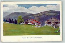 Künstlerkarte sign. Delachaux