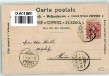 9042 Speicher 1899 Gebrauchsspuren Kirche Vögelinsegg Speicher Lithographie