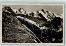 1935 Foto AK Schynige Platte - Bergbahn AK