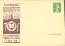 Bern Berne Phila Schweiz Ganzsache