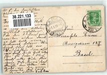 5722 Gränichen 1909 Gebrauchsspuren Schloss Liebegg