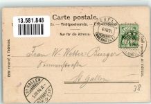 6074 Giswil 1904 Foto AK Hotel Bahnhof