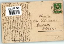 8805 Richterswil 1921 Gebrauchsspuren