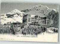 1824 Caux Winter Hotel Rochers de Naye