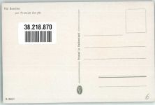 Bernina Künstlerkarte sign. Gos, F. Piz Bernina