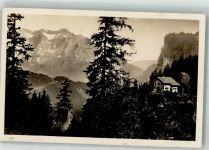 Mettmen Foto AK Hüttenstempel