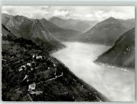 6979 Brè sopra Lugano 1965 Foto AK