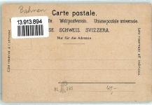 Chillon Chateau Lithographie Lac du Leman Eisenbahn Dampflok