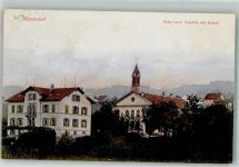 8708 Männedorf 1909 Foto AK Kirche Zeller´sche Kapelle mit Bethel