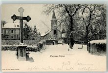 1218 Le Grand-Saconnex Saconnex - Kirche Kreuz Winter