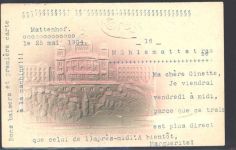 3000 Bern Berne 1904 Prägedruck Mattenhof AK