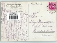 8197 Rafz Gebrauchsspuren Fliegeraufnahme Baumschulen Hauenstein