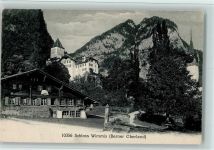 3752 Wimmis - Schloss Wimmis Brunnen