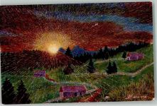 8000 Zürich 1910 Künstlerkarte sign. Cassina A. Morgen in Laura Esposizione Nationale