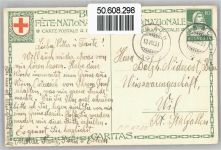 Bundesfeier Ganzsachen Schweiz Künstlerkarte