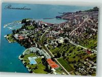 8590 Romanshorn 1987 Foto AK Fliegeraufnahme Schwimmbad