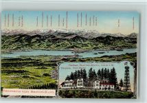 8340 Hinwil - Bachtel Kulm mit Aussichtsturm , gute Erhaltung AK