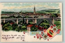 3000 Bern Berne 1900 Lithographie