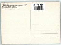 8495 Sitzberg Schmidrüti - Kartenaktion Gewaltfreie Aktion gegen Atomkraftwerke 1987