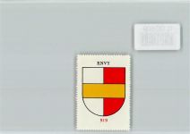 1323 Romainmôtier-Envy - Vignette Wappen Kaffee Hag ca 1920-1940 Envy