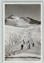 Weissfluhjoch - Winteraufnahme Skifahrer