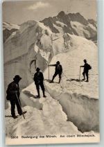 6083 Hasliberg Hohfluh Gebrauchsspuren Bergsteiger Mönsjoch