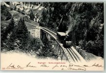 Rigibahn 1904 - Schnurtobelbrücke