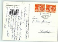 4125 Riehen Gebrauchsspuren Kirche Original Holzschnitt von A Hagmann