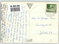 9326 Horn Foto AK Fliegeraufnahme