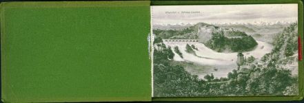 Rheinfall Lot mit 10 AK vollständiges Set in Original Mappe; überwiegend gute Erhaltung, nicht gelaufen Sammlung Schweiz Kleinposten bis 20