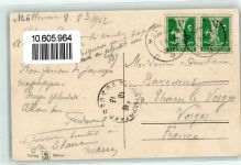 Niesen 1913 Gebrauchsspuren Terrasse Hotel Niesen Kulm Doldenhorn Balmhorn