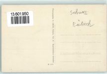 8180 Bülach Gebrauchsspuren Erntedank-Umzug Ort handschriftlich Foto-Ak