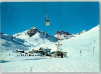 Marguns - Winter Gondelbahn zum Celerina Bergstation Corviglia