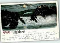 8212 Neuhausen am Rheinfall 1898 Mondschein