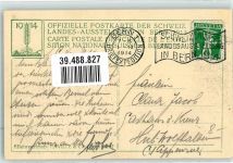 3000 Bern Berne - Landesausstellung 1914 Nr. 24 Eingang Wehrwesen