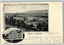 8952 Schlieren 1902 - Schulhaus Feldpost VI. Division