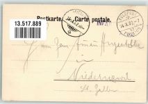 8952 Schlieren 1902 - Schulhaus Feldpost VI. Division