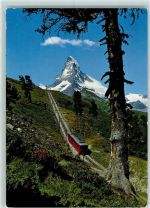 Gornergrat Zermatt - Gornergratbahn Zermatt-Gornergrat Matterhorn Mont Cervin