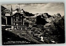 Klausenpass Postauto Hotel Klausenpasshöhe Postkutsche Schweiz Foto AK