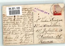 3764 Weissenburg Gebrauchsspuren Sägewerk Holzhandlung Kontrollstempel