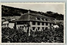 2088 Cressier NE 1950 Foto AK Pensionnat de jeunes filles