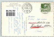 2088 Cressier NE 1950 Foto AK Pensionnat de jeunes filles